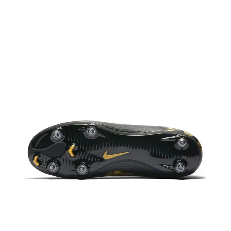 Nike Mercurial Superfly 6 Soccer Shoes Men Mid-Top Black/Gold-4