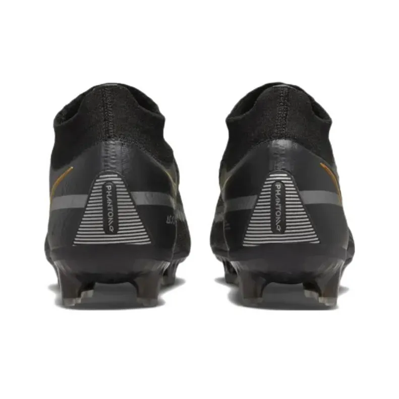 Nike Phatnom GT2 Elite Df Fg Black Metallic Gold-4