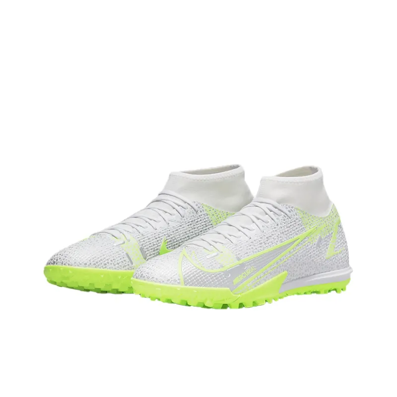 Nike Mercurial Superfly 8 Academy Tf Metallic Silver Volt-2