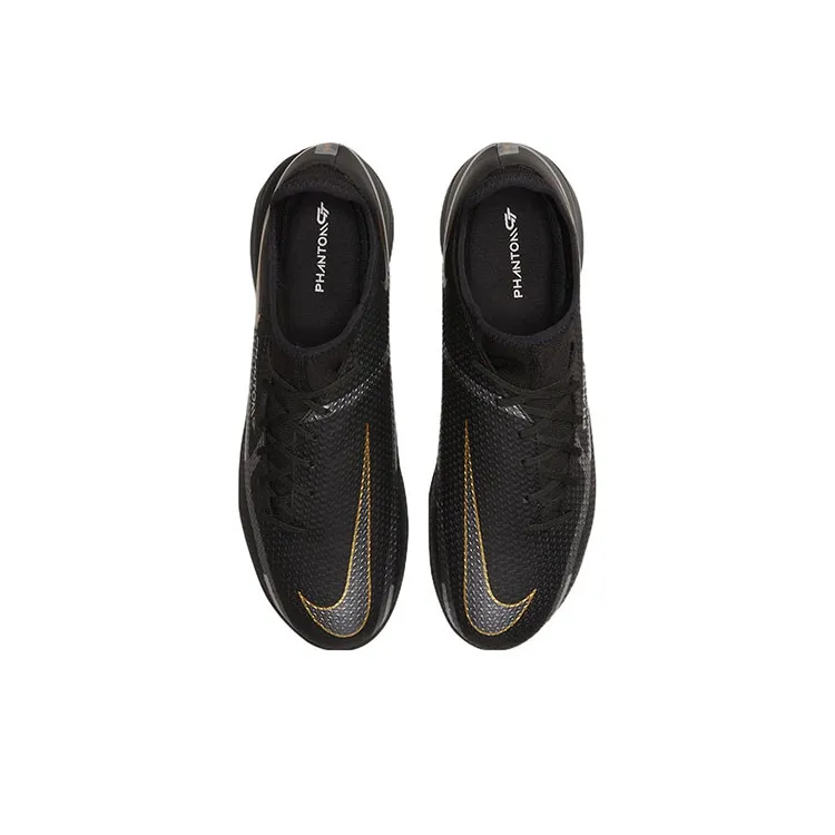Nike Phantom GT2 Academy Df Ic 'Black Metallic Gold'-3