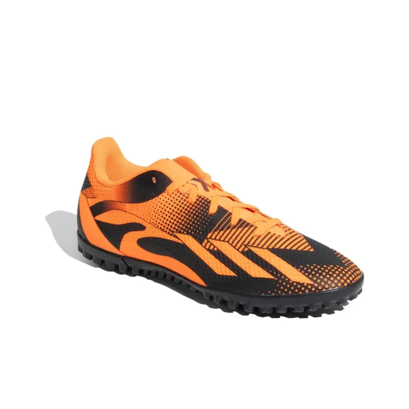 Adidas Messi Messi.4 TF Artificial Grass Lightweight Wear-resistant And Non-slip Soccer Shoes Orange Black-2