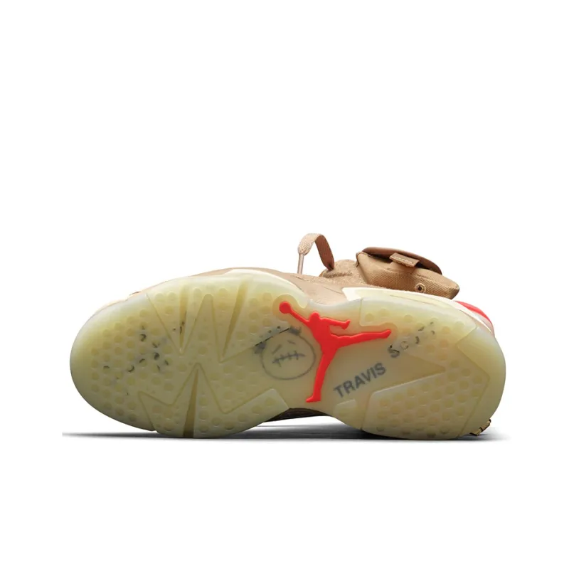 Jordan 6 Retro Travis Scott British Khaki-5