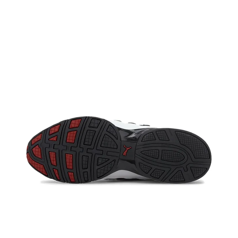 PUMA Cell Regulate Mesh Low top Running Shoes Black/Grey/Red-5