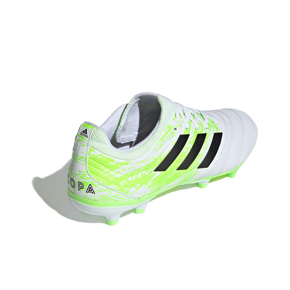 Adidas Copa 20.3 Fg White Volt Black GS US Kids 6Y - POIZON