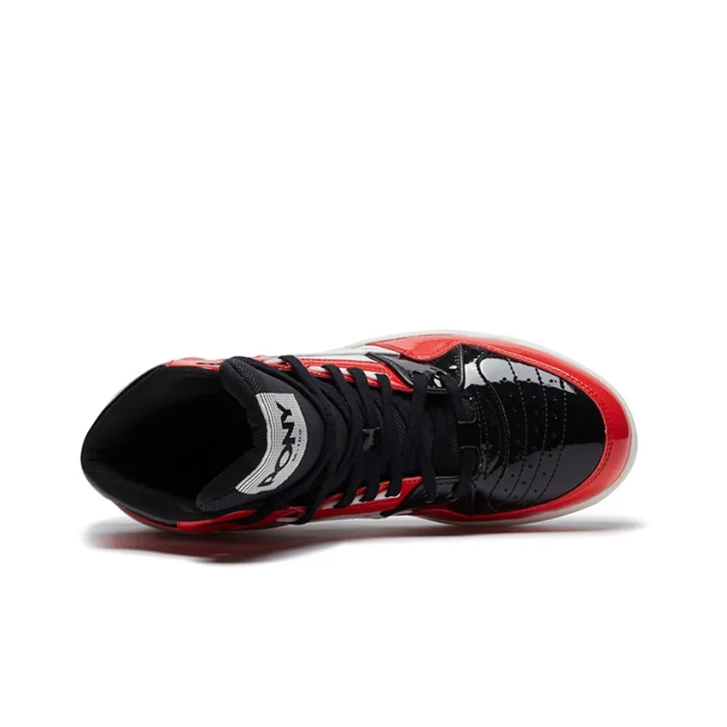 Pony M100 High White/Red-3