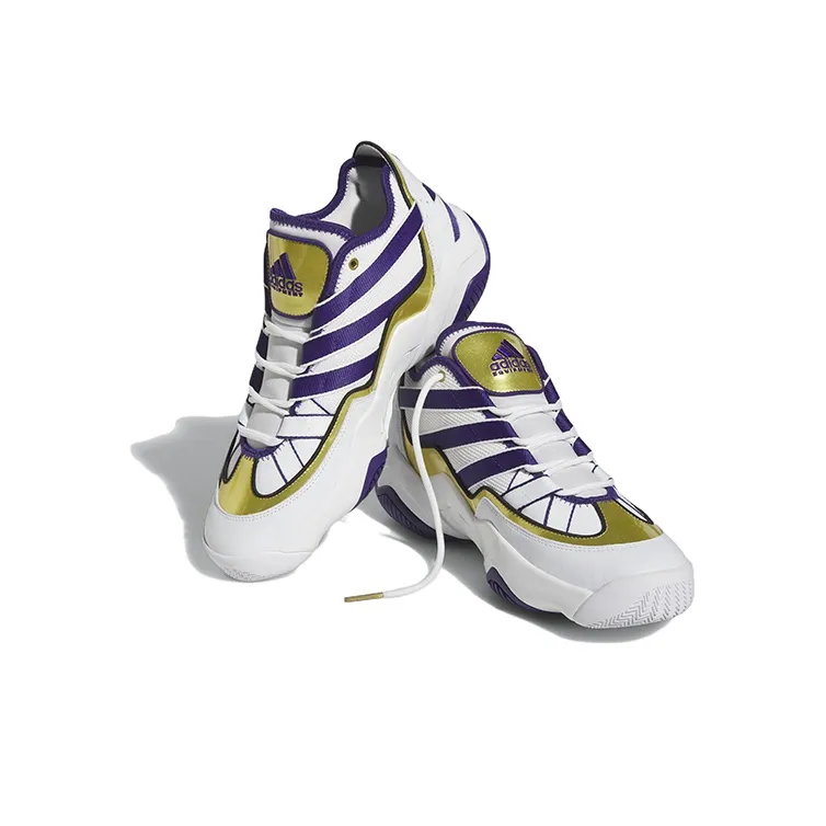 Adidas Top Ten 2010 White Purple Gold-2