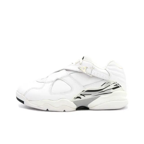 Jordan 8 Retro Low White Metallic Silver