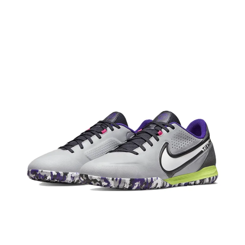 Nike React Tiempo Legend 9 Pro Ic 'Grey Purple'-2