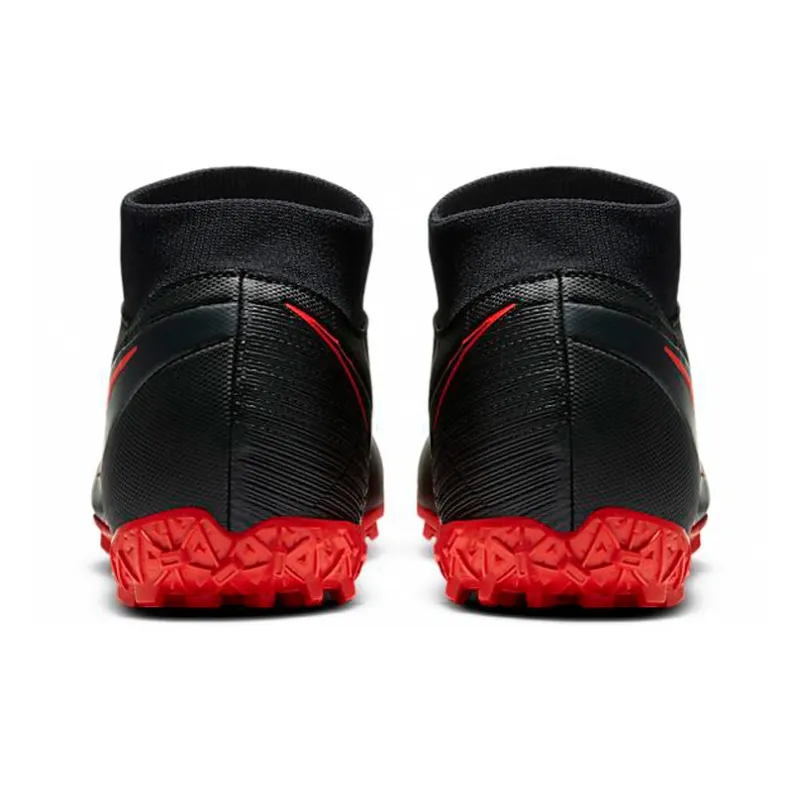Nike Mercurial Superfly 7 Academy Tf Turf 'Black Red'-4