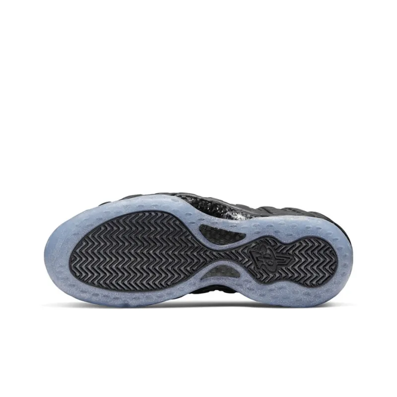 Nike Air Foamposite One All Over Swoosh Black-4