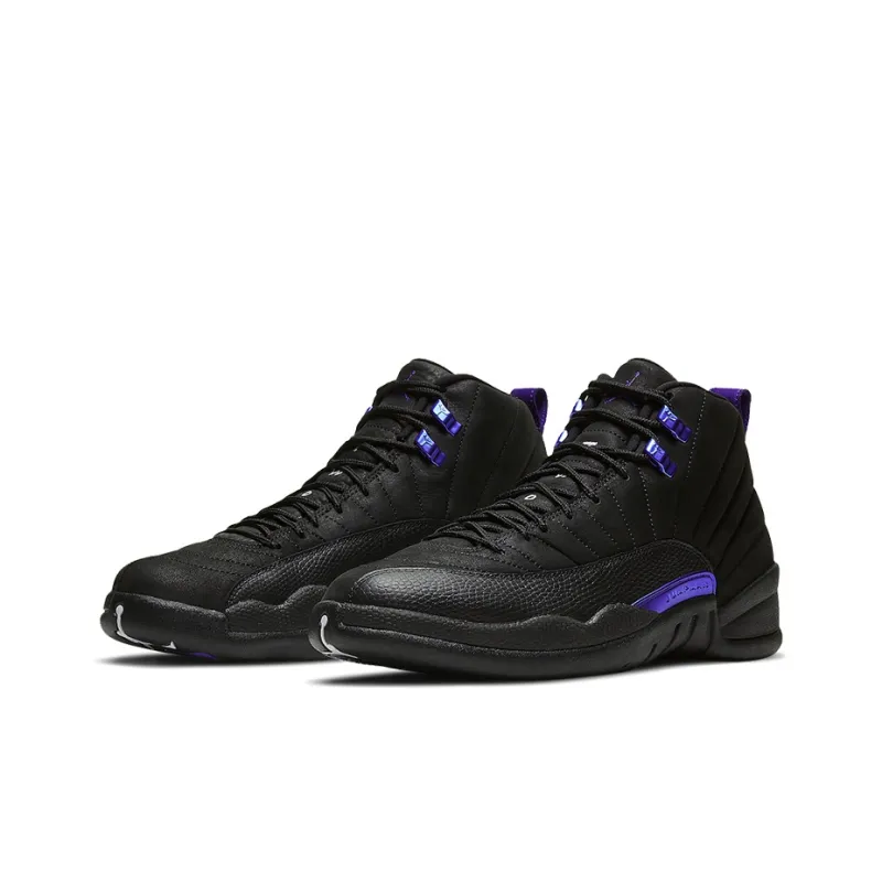 Jordan 12 Retro Black Dark Concord-2