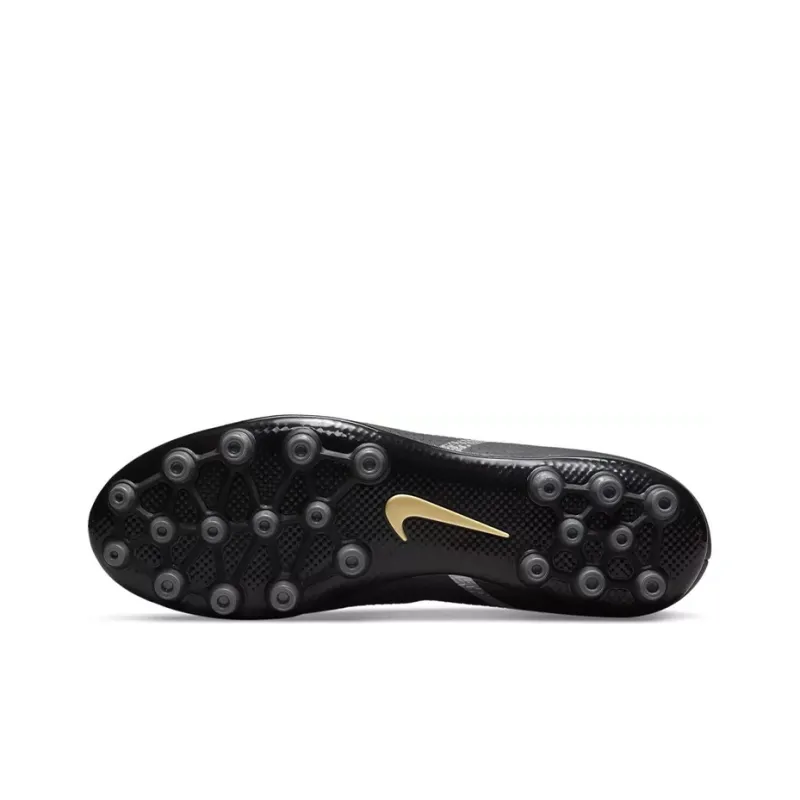 Nike Phantom GT2 Academy Ag 'Black Dark Grey Metallic Gold'-5