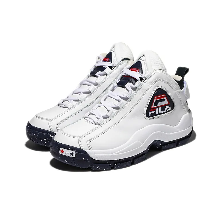 FILA Unisex High Top Red/Ivory-1