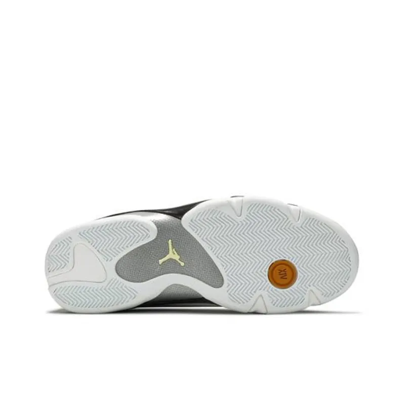 Jordan 14 Retro White Dark Cinder-4