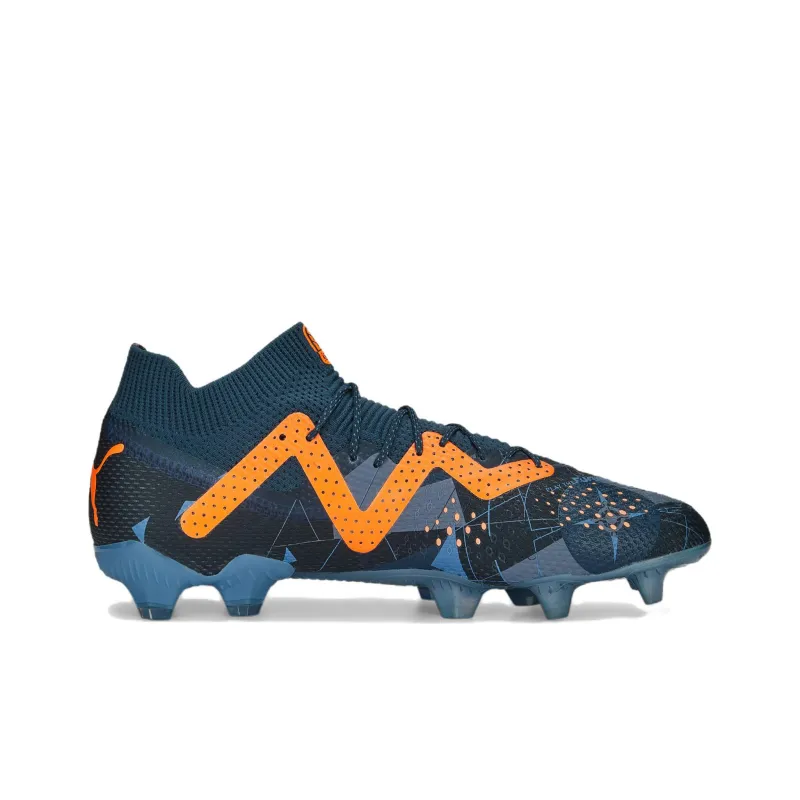 PUMA Future Ultimate Dna Fg Ag 'Dark Night Ultra Orange'-1