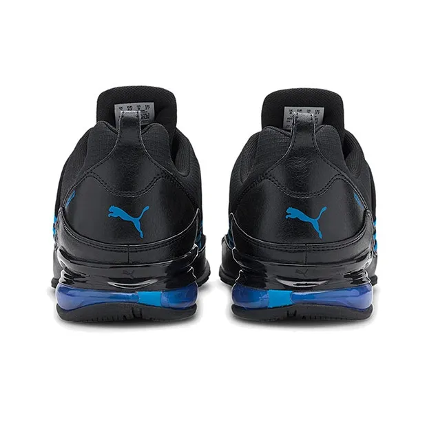 PUMA Cell Regulate Mesh Low top Running Shoes Black/Blue-4