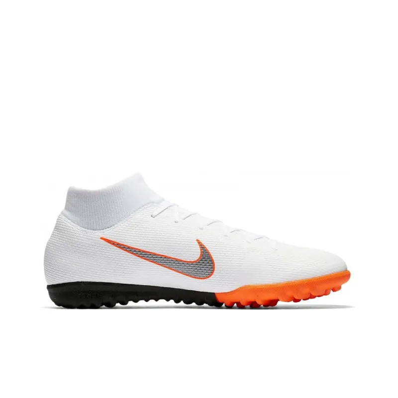 Nike Mercurial SuperflyX 6 Academy Tf 'White Metallic Cool Grey'-1