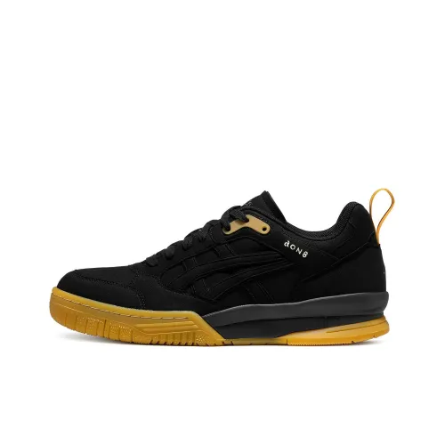 Asics Gel-Spotlyte Vintage Basketball Shoes Unisex Low-Top Black/Yellow