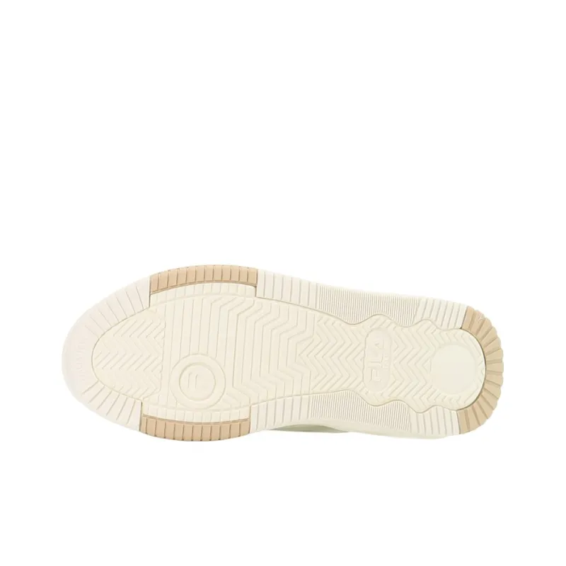 FILA CANESTRO Cushioning Anti-Slip And Wear-Resistant Low-Top Vintage Basketball Shoes Women's White-4