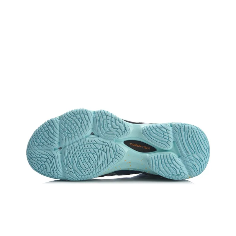 LiNing 5.0 Cushioning, Slip Resistant, Abrasion Resistant, Coverage, Support Mid Top Training Shoes Unisex Blue-4