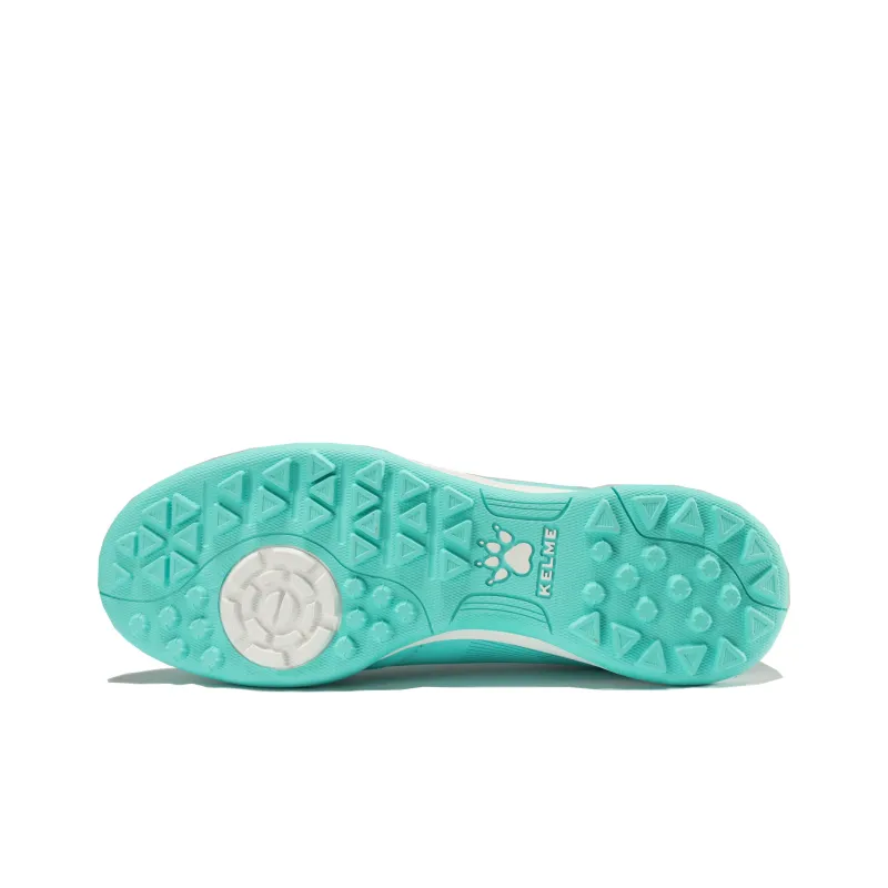 KELME TF Turf Soccer Shoes Unisex White Mint Green-3