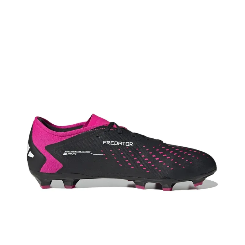 Adidas Predator Accuracy.3 Low Fg Core Black Cloud White Team Shock Pink-1
