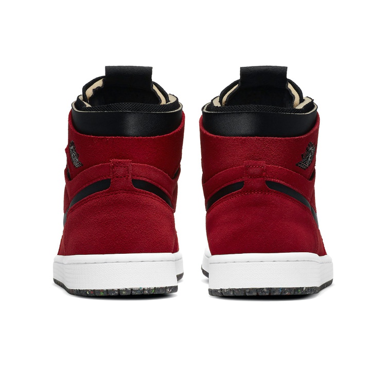 Jordan 1 High Zoom Air CMFT Red Suede POIZON