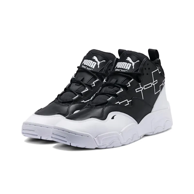 PUMA Source Mid Bracket 'Black White'-2