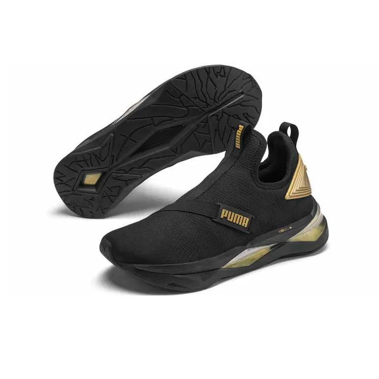 PUMA Lqdcell Shatter Mid 'Black Gold' Women's-3