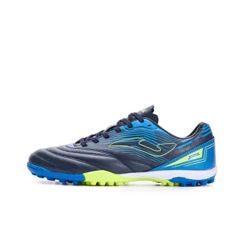 Joma TF Rubber Broken Studs Artificial Ground Anti Slip Wear Resistant Soccer Shoes Men's Navy Blue
