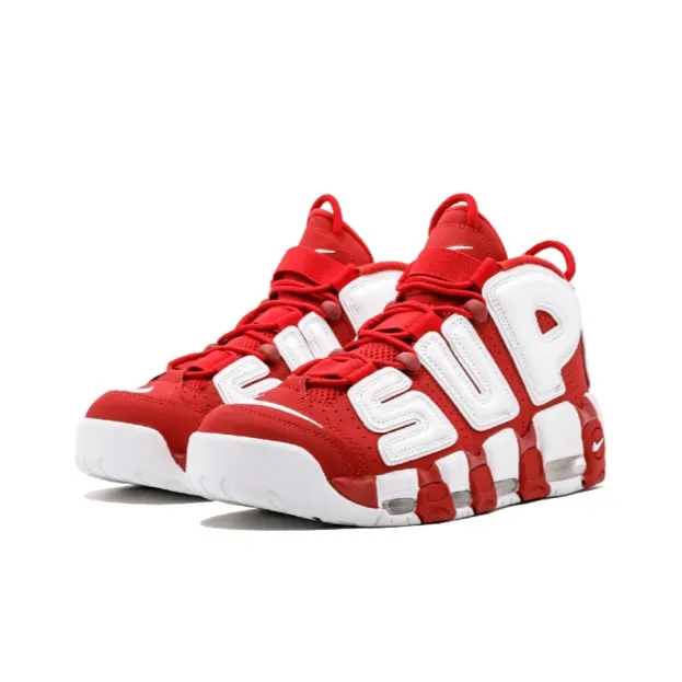 Nike Air More Uptempo Supreme Suptempo Red-2