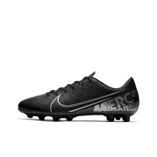 Nike Mercurial Vapor 13 Soccer Shoes Men Low-Top Black/Silver