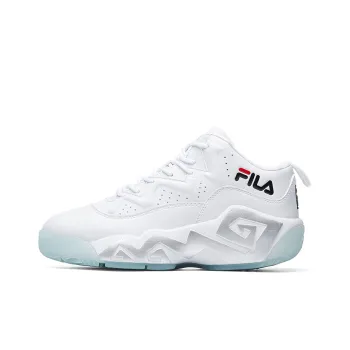 FILA MB1 Cushioning Slip Resistant And Abrasion Resistant High Top Vintage Basketball Shoes Women's White