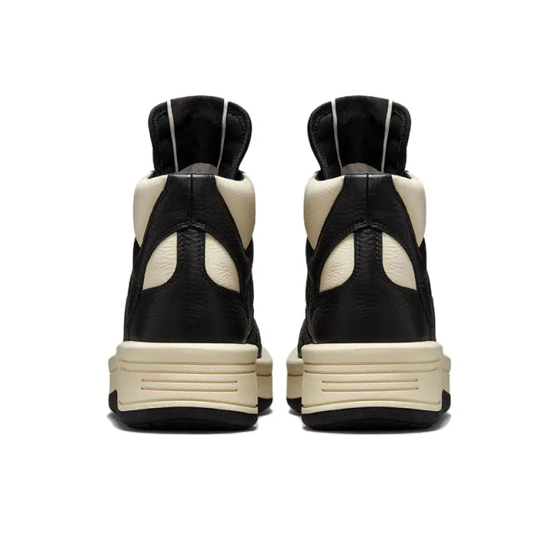 Converse TURBOWPN Mid Rick Owens DRKSHDW Black Cloud Cream-3