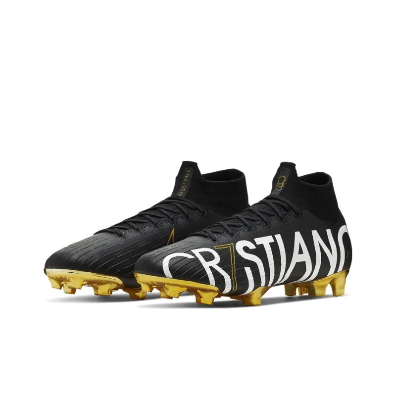 Nike Mercurial Superfly 6 Elite CR7 Fg Cristiano Ronaldo Black Gold-2