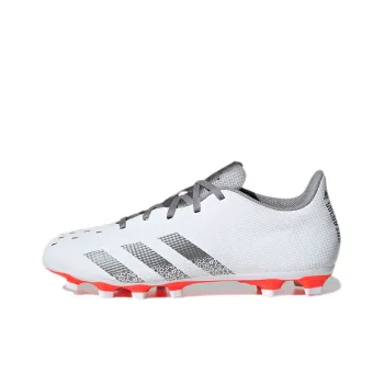 Adidas Predator Freak .4 Wear-Resistant Slip-Resistant Soccer Shoes Men's White Gray