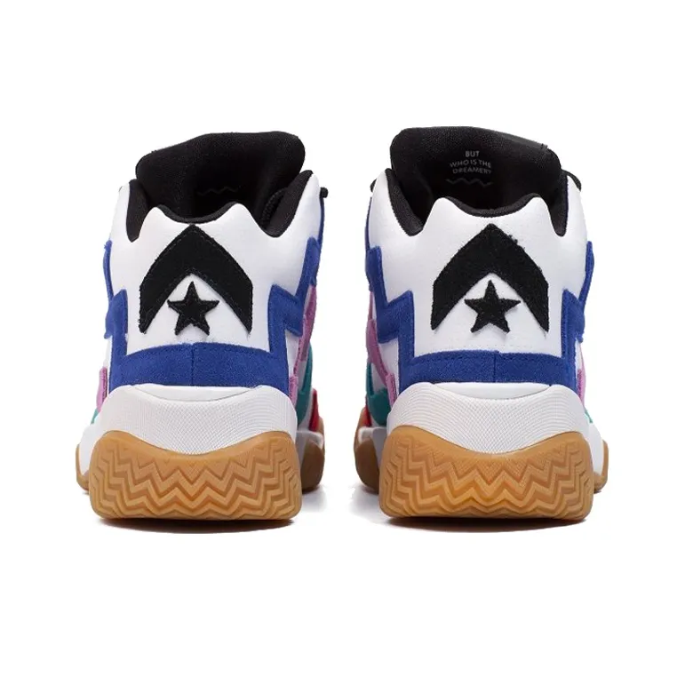 Vltg Converse Mid 'White Multi Color' Women's-4