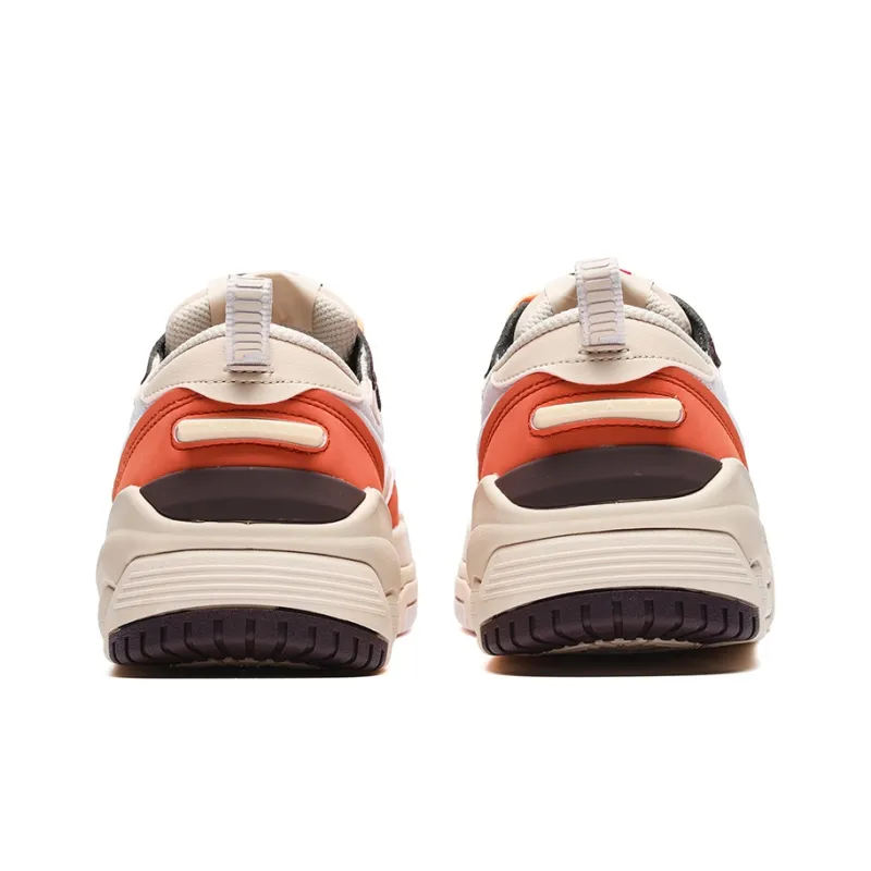 FILA CANESTRO Cushioning Anti-Slip And Wear-Resistant Low-Top Vintage Basketball Shoes Women's Nude-3