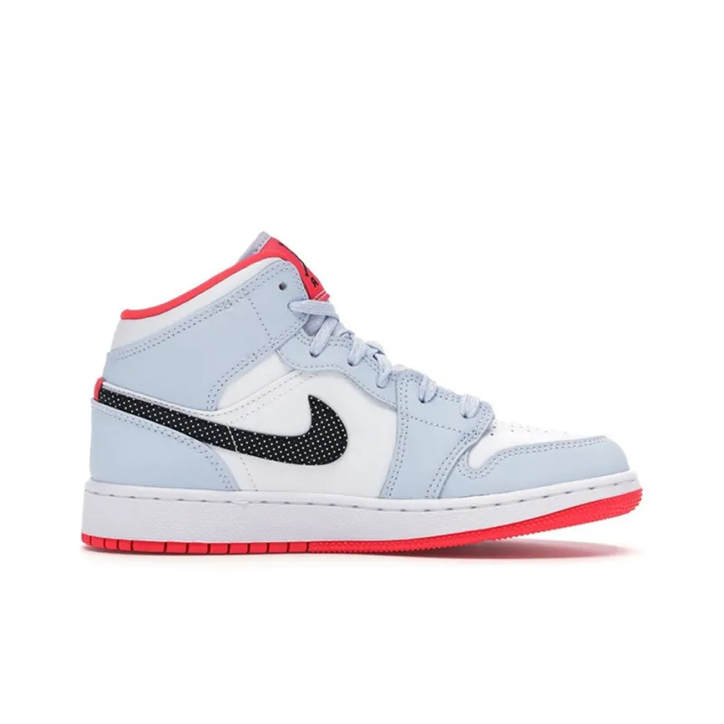 Jordan 1 Mid GS Half Blue-1