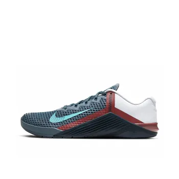 Nike Metcon 6 Cushioning Anti-Slip And Wear-Resistant Low-Top Training Shoes Unisex Blue White Brown