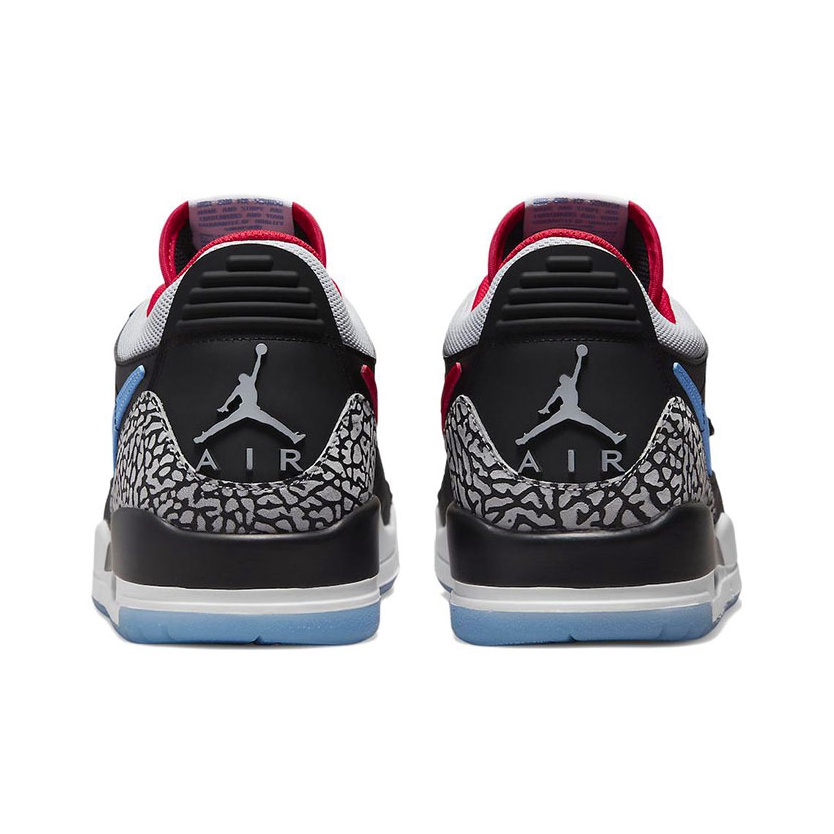JORDAN Legacy 312 Low Black Valor Blue US M 9.5 - POIZON