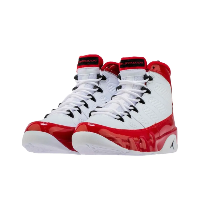 Jordan 9 Retro White Gym Red-2