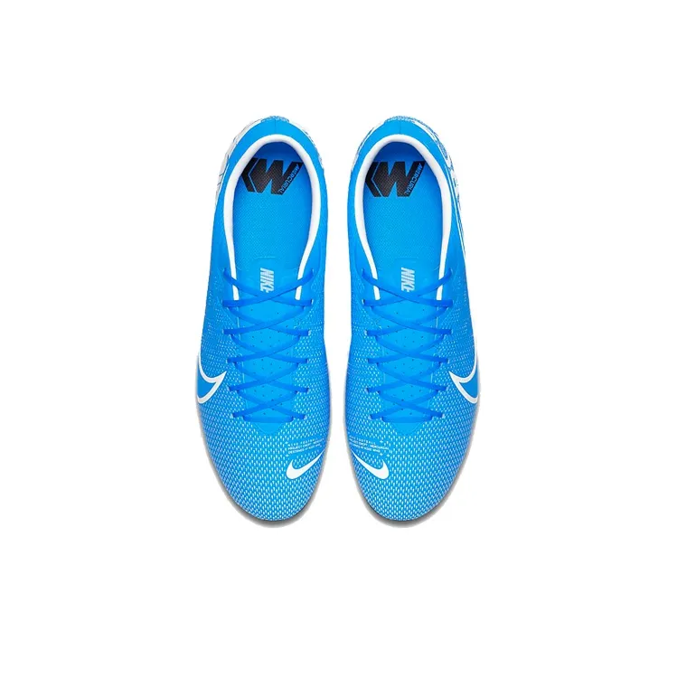 Nike Mercurial Vapor 13 Academy Sgpro AntiClog Traction 'Blue White'-3