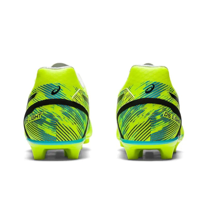 Asics DS Light L.E. Anti-Slip And Wear-Resistant Breathable Soccer Shoes Yellow Green-5