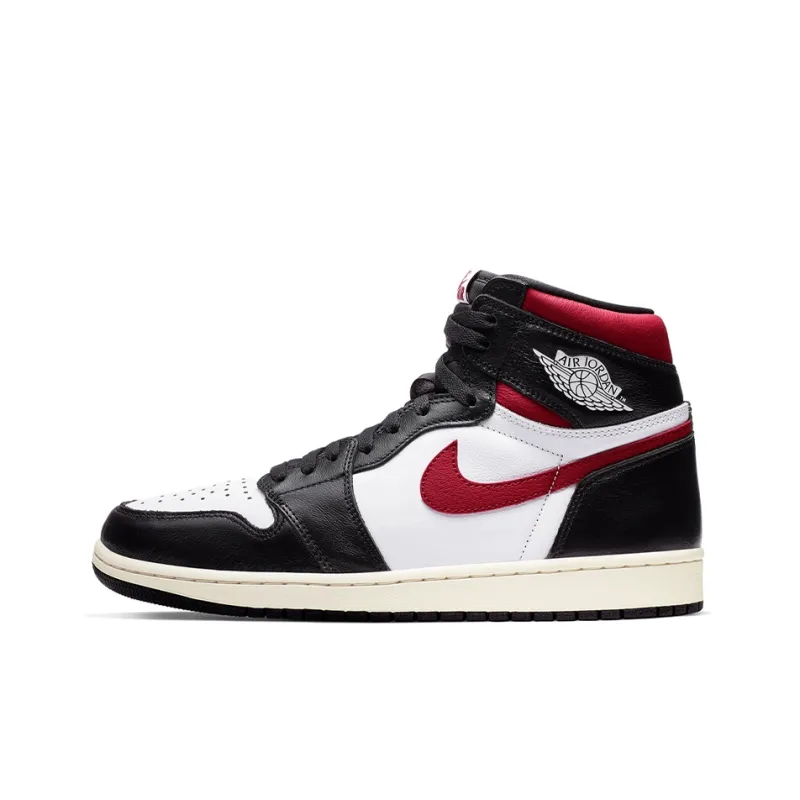 Jordan 1 Retro High Black Gym Red-0