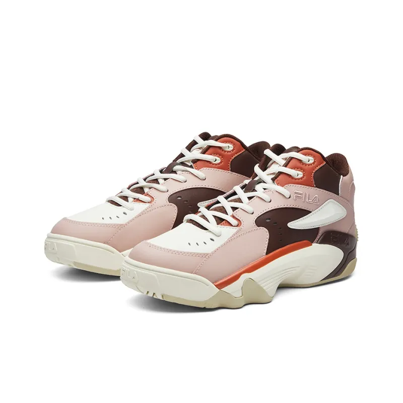 FILA Janball Mid Pink/Brown Women's-3