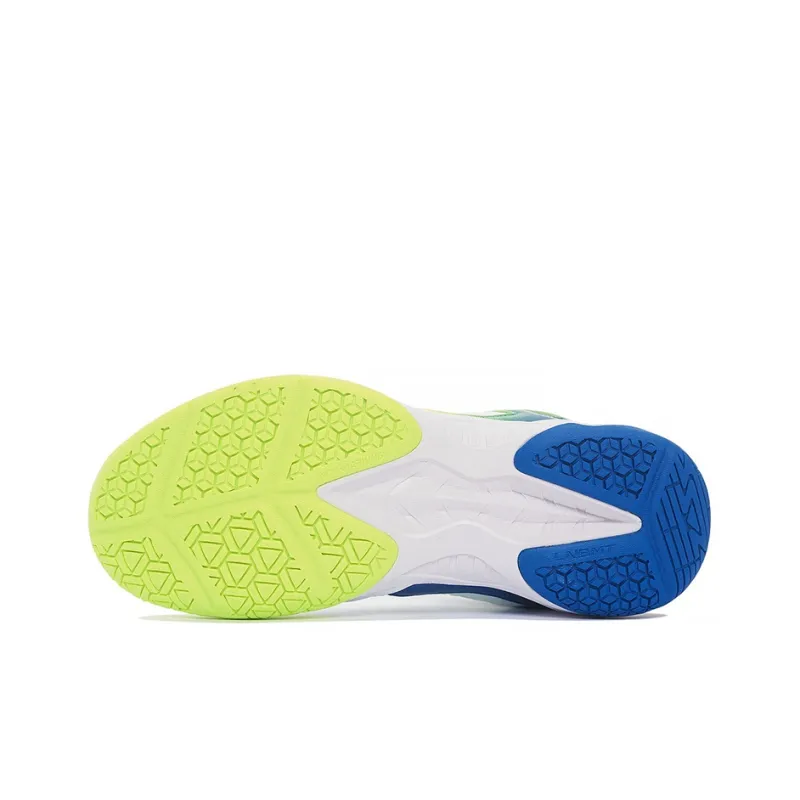 LINING Sound Waves Badminton Shoes Unisex Low Top Standard White/Pale Blue-4