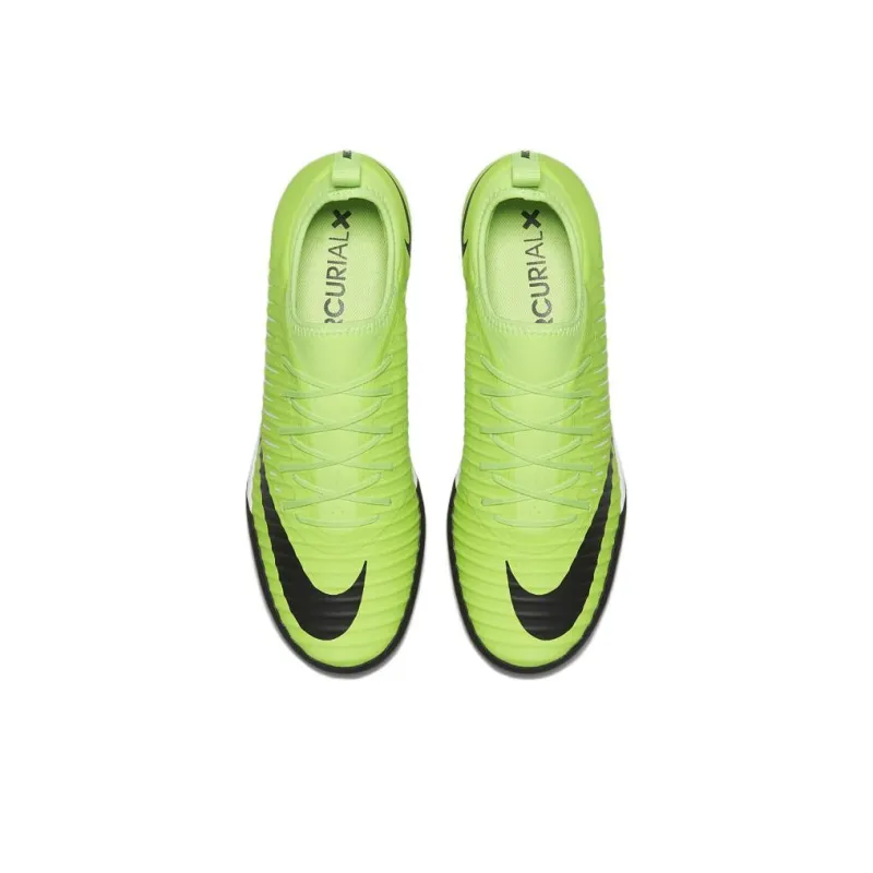 Nike TF Rubber Broken Studs Cushioning Anti-Slip And Wear-Resistant Grass Soccer Shoes Men's Green-3