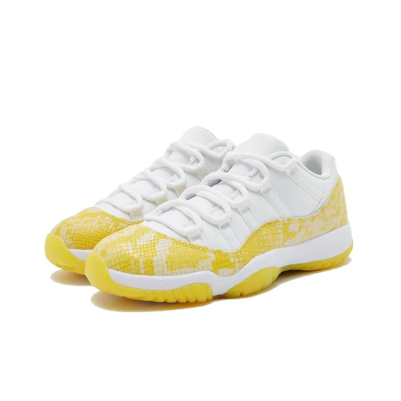 JORDAN 11 Retro Low Yellow Snakeskin Women's-1