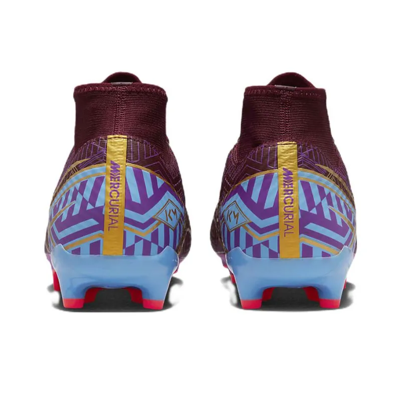 Nike Kylian Mbapp X Zoom Mercurial Superfly 9 Academy FG MG 'Dark Beetroot'-4